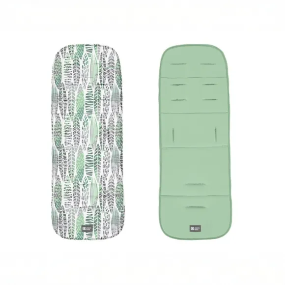 Almofada Para Carrinho Folhas De Mint Kikka Boo