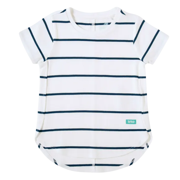 Blusa Blue Suedine Kids