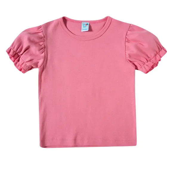 Blusa Kids Básica Suedine Tip Top