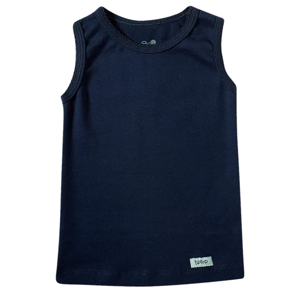 Blusa Regata Blue Rib Kids