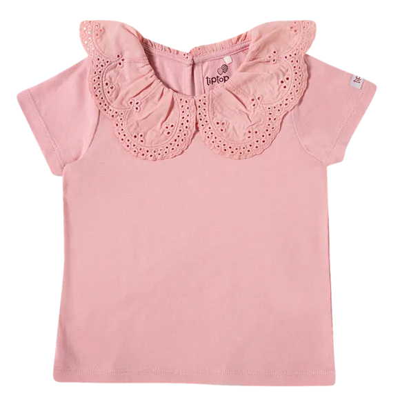 Blusa Estampa Lisa Meia Malha Kids Tip Top