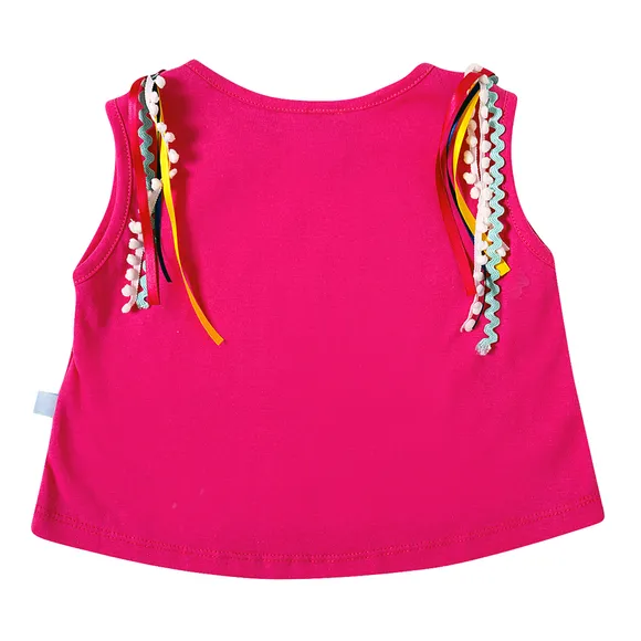 Blusa Bloquinho Da Bagunça Meia Malha Kids Tip Top