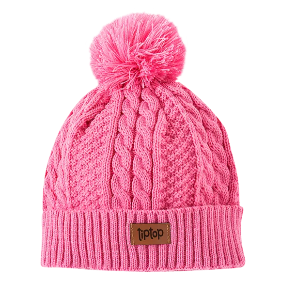 Gorro Rosa Tricot Kids