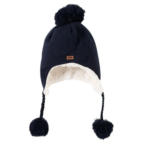 Gorro Tricot Com Pompom Kids Tip Top