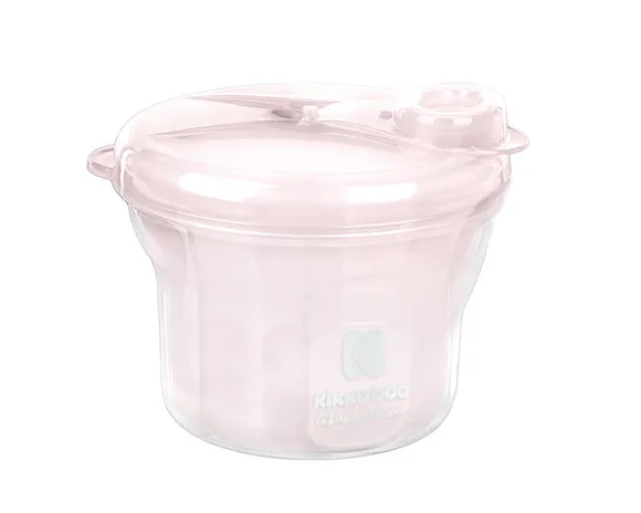Porta Leite Em Pó 2 Em 1 Light Pink Kikka Boo