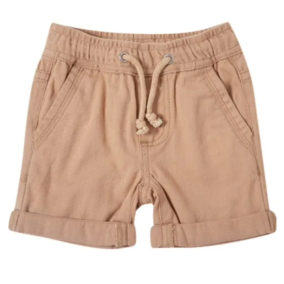 Bermuda Batizado Lisa Sarja Com Elastano Kids Tip Top
