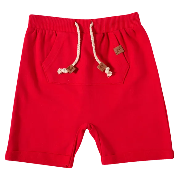 Bermuda Festiva Moletinho Kids Tip Top