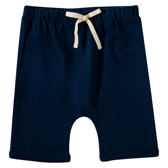 Bermuda Kids Estampa Lisa Moletinho Tip Top