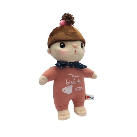 Pelucia Bebe Tea Biscuits Rosa Metoo Love
