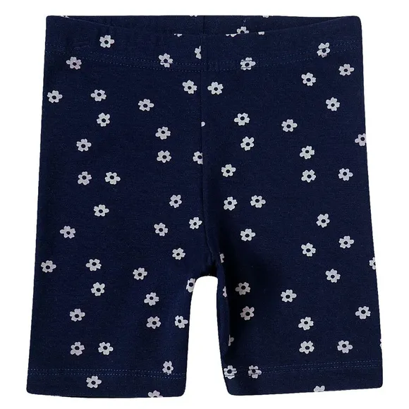 Shorts Kids Com Florzinhas Cotton Tip Top