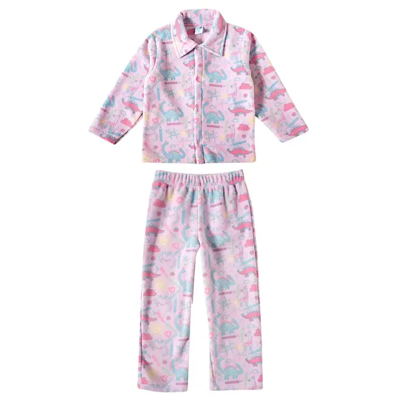 Pijama Longo Kids Dina Soft Tip Top