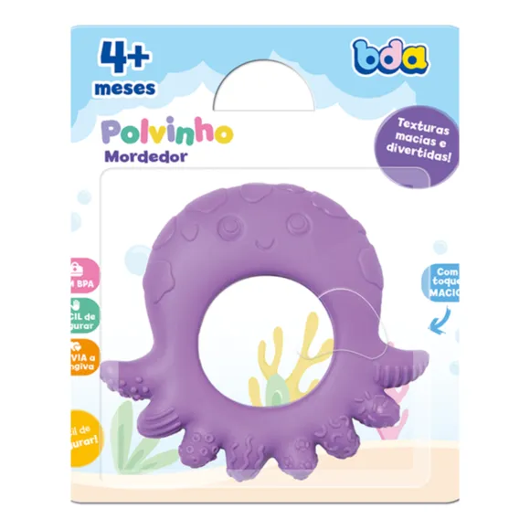 Mordedor De Silicone Polvinho Bda