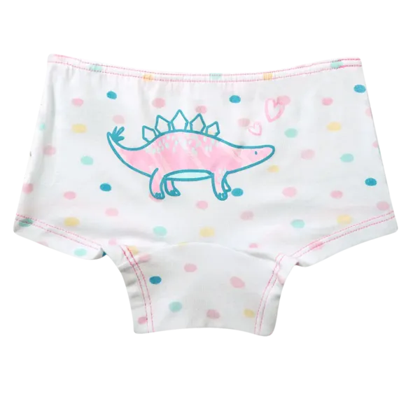 Kit 2 Calcinhas Kids Estampadas Cotton Tip Top