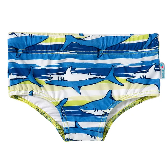 Sunga Praia Shark Elastano Kids Proteção Uv50+ Tip Top