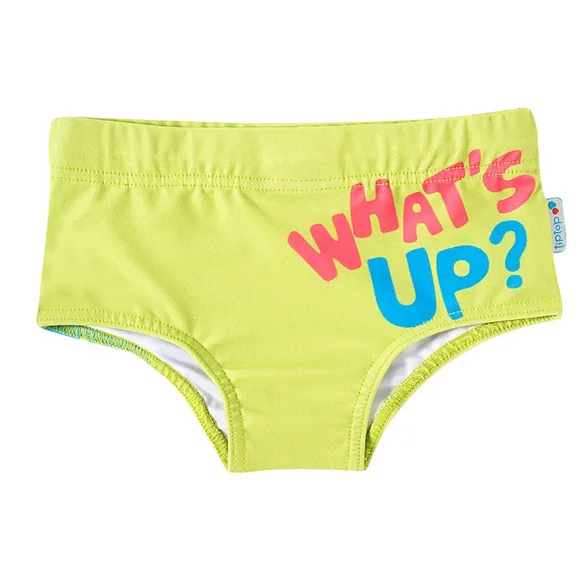 Sunga Praia Monstrinhos Divertidos Elastano Kids Proteção Uv50+ Tip Top