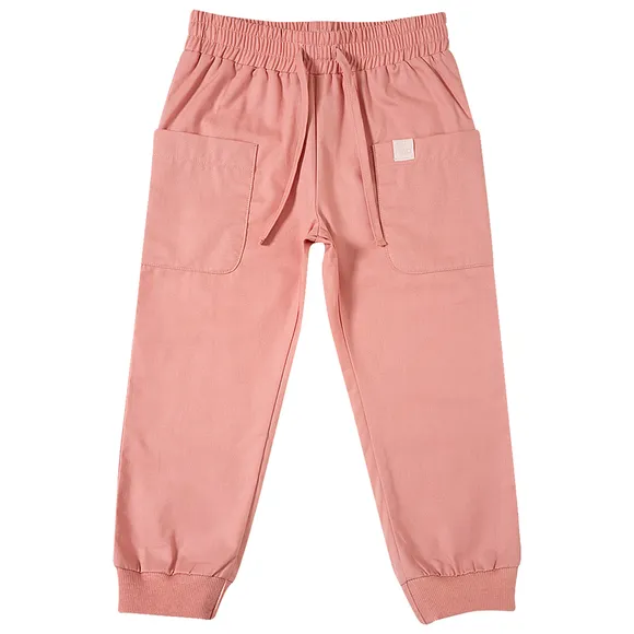 Calça Estampa Lisa Sarja Tencel Kids Tip Top