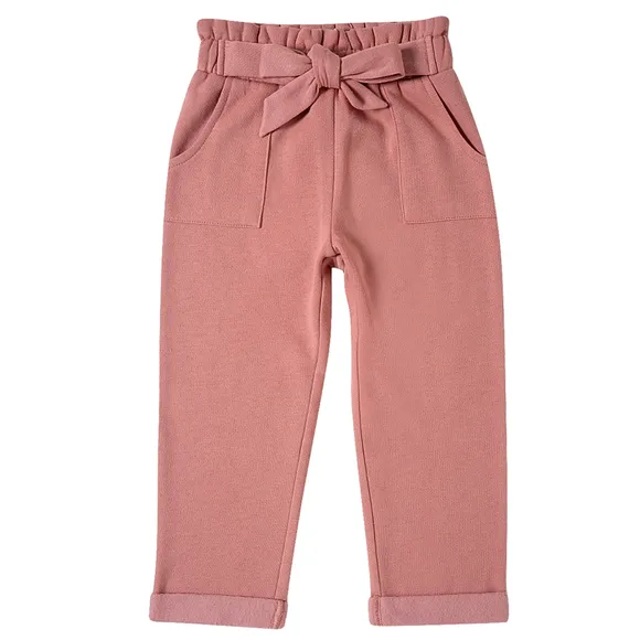 Calça Estampa Lisa Moletom Kids Tip Top