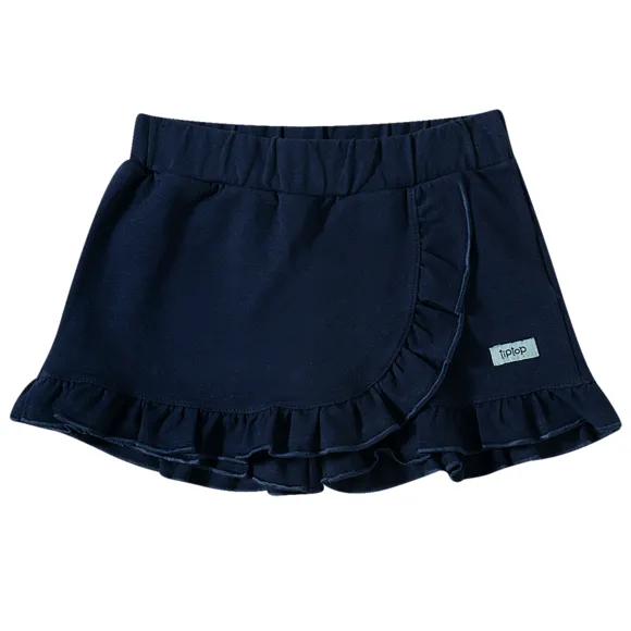 Shorts Saia Estampa Lisa Cotton Kids Tip Top