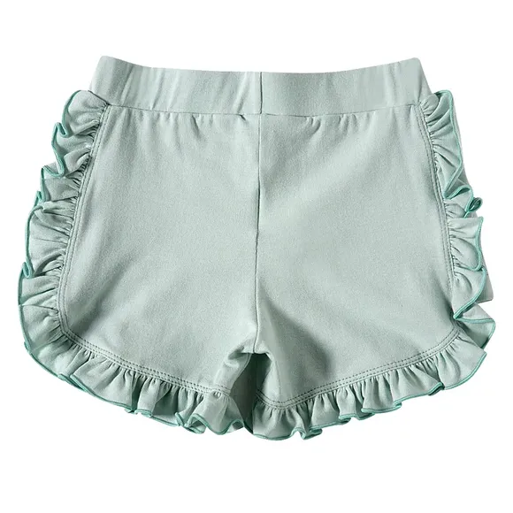 Shorts Com Babados Kids Cotton Tip Top