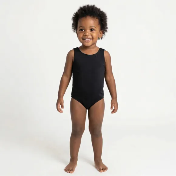 Maiô Praia Estampa Lisa Elastano Kids Tip Top
