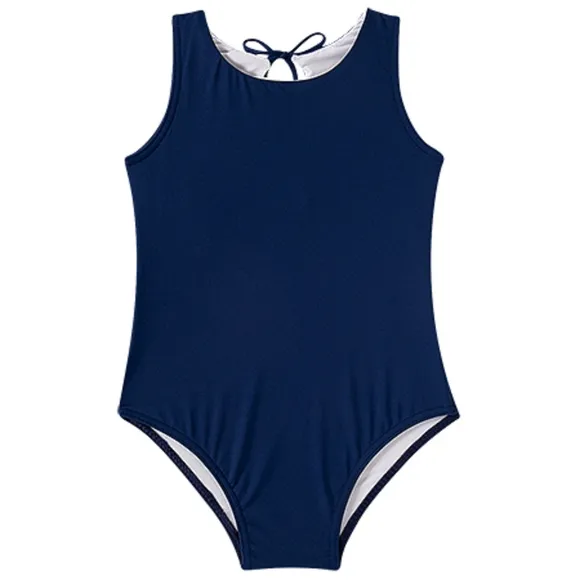 Maiô Praia Estampa Lisa Elastano Kids Tip Top