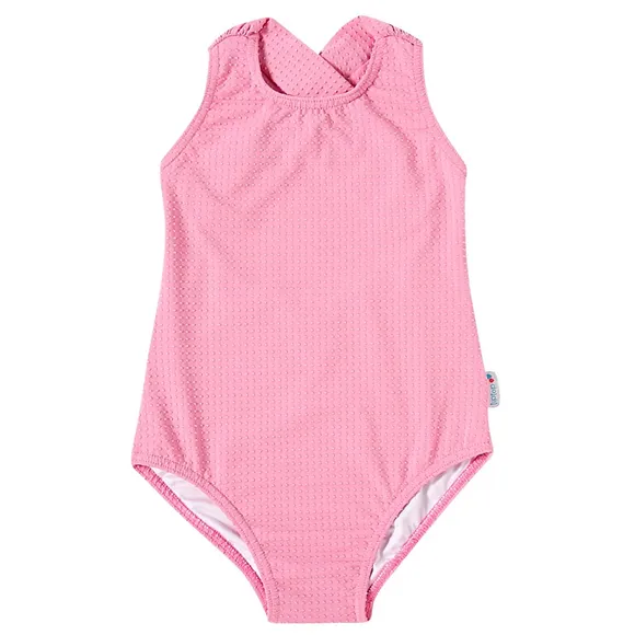 Maiô Praia Rosa Lycra Kids Proteção Uv50+ Tip Top