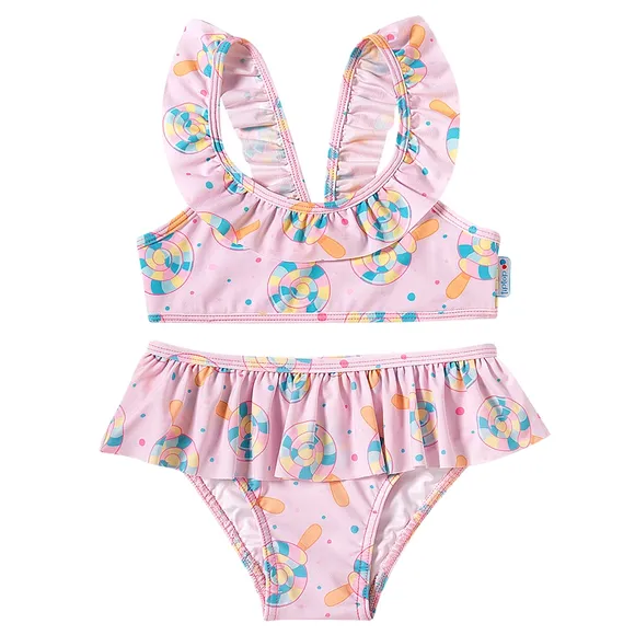 Biquíni Lollypop Elastano Kids Proteção Uv 50 Tip Top