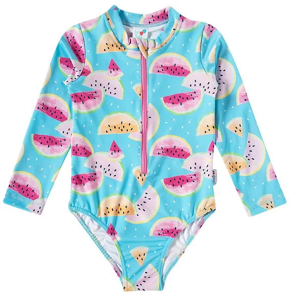Body Praia Kids Melancia Summer Elastano Proteção Uv 50+ Tip Top