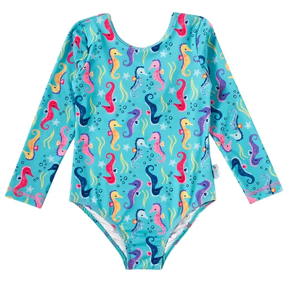 Body Praia Cavalo Marinho Elastano Kids Proteção Uv50+ Tip Top