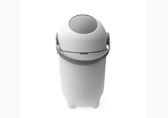 Lixeira Mágica Anti Odor Branco Clingo