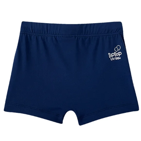 Shorts Praia Estampa Lisa Elastano Liso Kids Tip Top