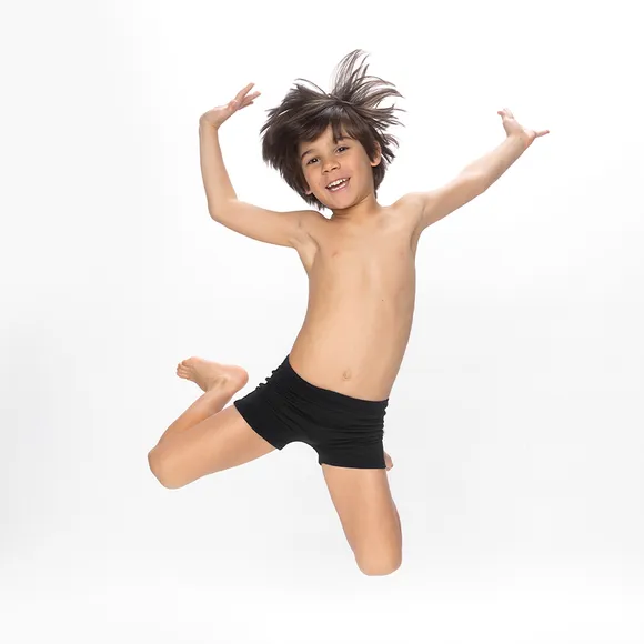 Shorts Praia Lycra Texturizada Kids Proteção Uv 50+ Tip Top