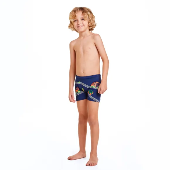 Shorts Praia Transporte Lycra Kids Proteção Uv50+ Tip Top