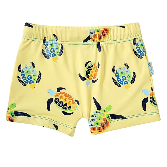 Shorts Praia Tartaruga Lycra Kids Proteção Uv50+ Tip Top