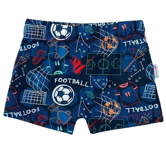 Shorts Praia Kids Football Elastano Proteção Uv 50+ Tip Top