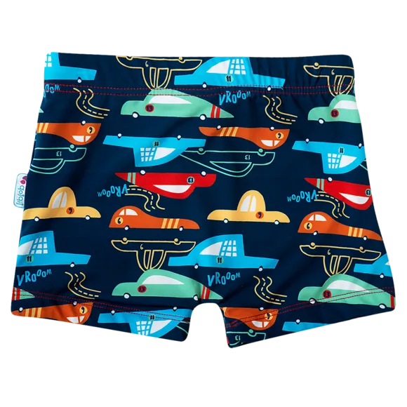 Kit Praia 2 Shorts Corrida Elastano Kids Proteção Uv 50+