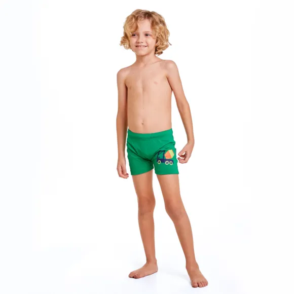 Kit 2 Shorts Praia Transporte Lycra Kids Proteção Uv50+ Tip Top