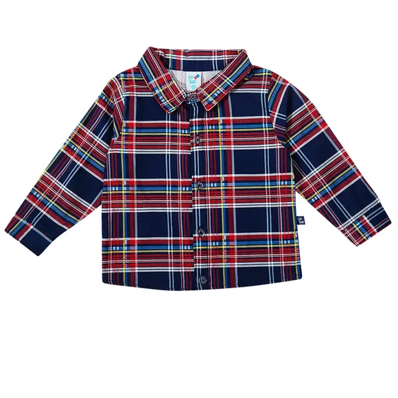 Camisa Manga Longa Kids Festa Junina Tricoline Tip Top