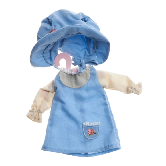 Roupinha Com Cabide Para Boneca Fashion Camponesa Retrô Metoo