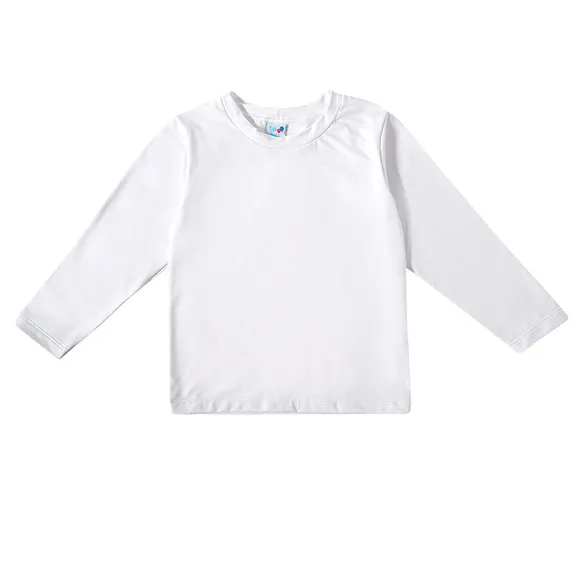 Camiseta Lisa Manga Longa Kids Malha Thermo Térmica Tip Top