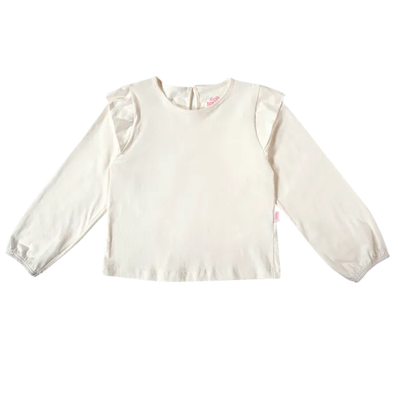 Blusa Manga Longa Meia Malha Kids Tip Top
