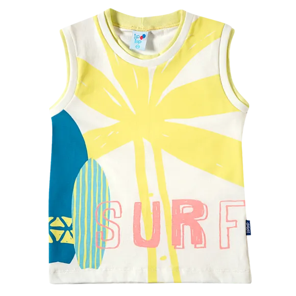Camiseta Surf Meia Malha Kids