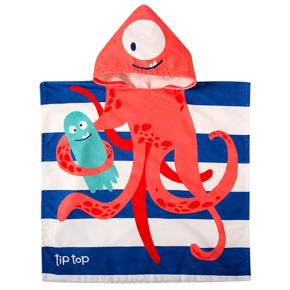 Poncho Monstrinho Divertidos Atoalhado Kids Tip Top