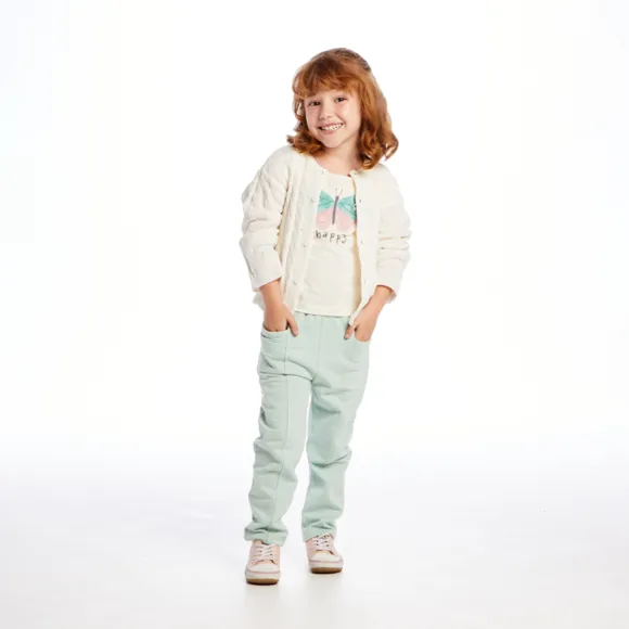Blusão Manga Longa Kids Liso Chenille Tip Top