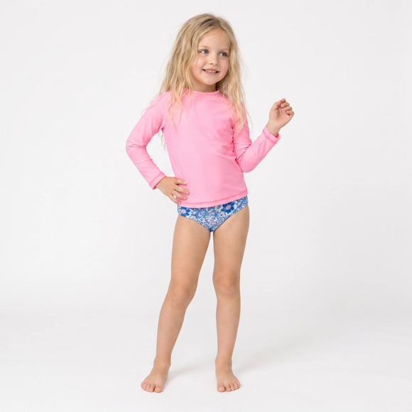 Camiseta Praia Manga Longa Kids Lycra Proteção Uv 50+ Tip Top