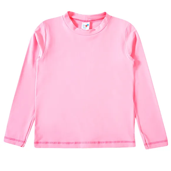 Camiseta Praia Manga Longa Kids Lycra Proteção Uv 50+ Tip Top