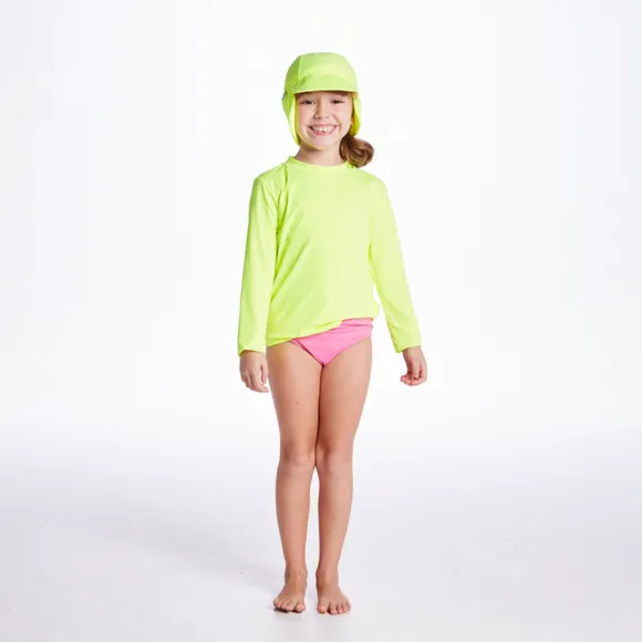 Camiseta Praia Manga Longa Kids Lycra Proteção Uv 50+ Tip Top