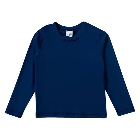 Camiseta Praia Manga Longa Kids Lycra Proteção Uv 50+ Tip Top