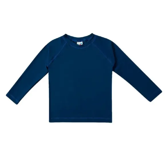 Camiseta Praia Manga Longa Kids Lycra Proteção Uv 50+ Tip Top