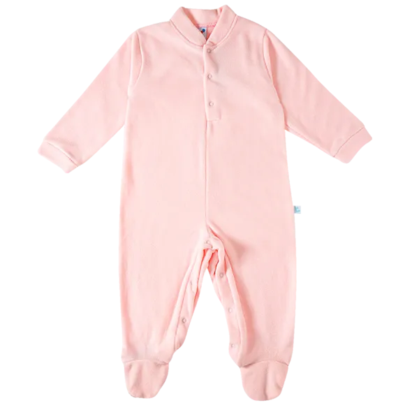 Pijama Macacão Kids Soft Liso Tip Top